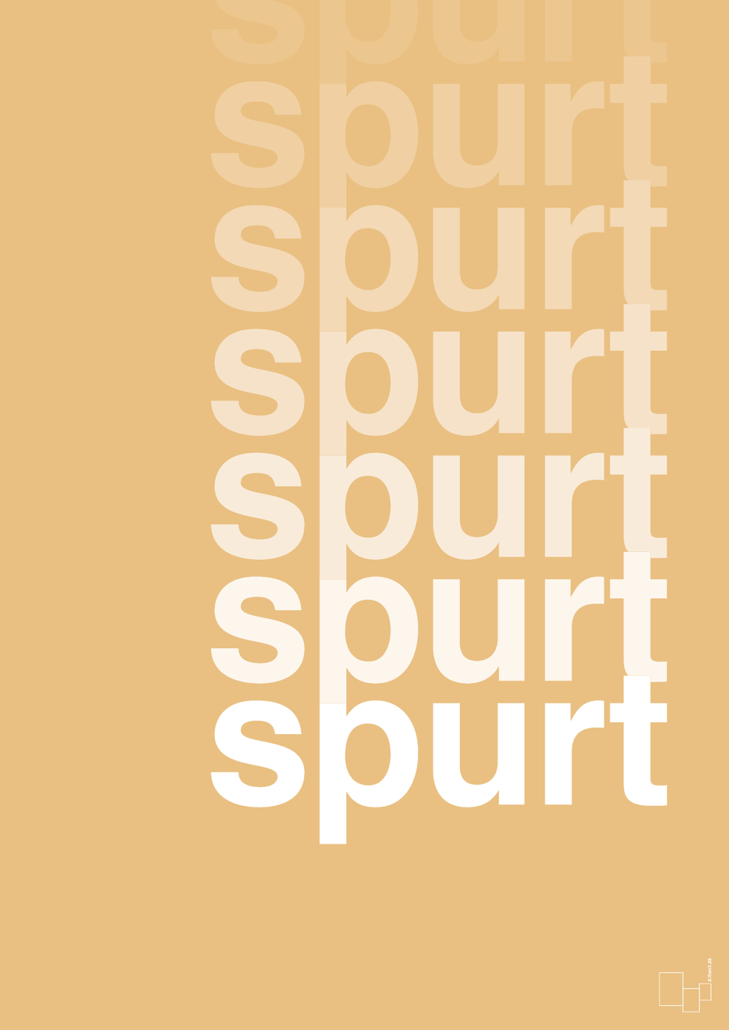 plakat: spurt - charismatic-Retro-A1two3