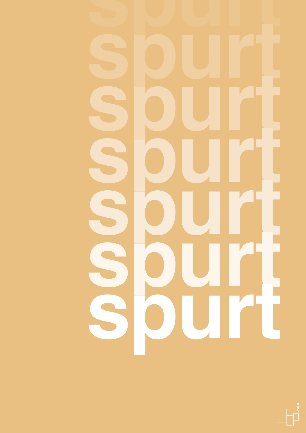 plakat: spurt - charismatic-Retro-A1two3