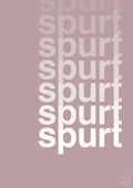 plakat: spurt - light rose-Retro-A1two3