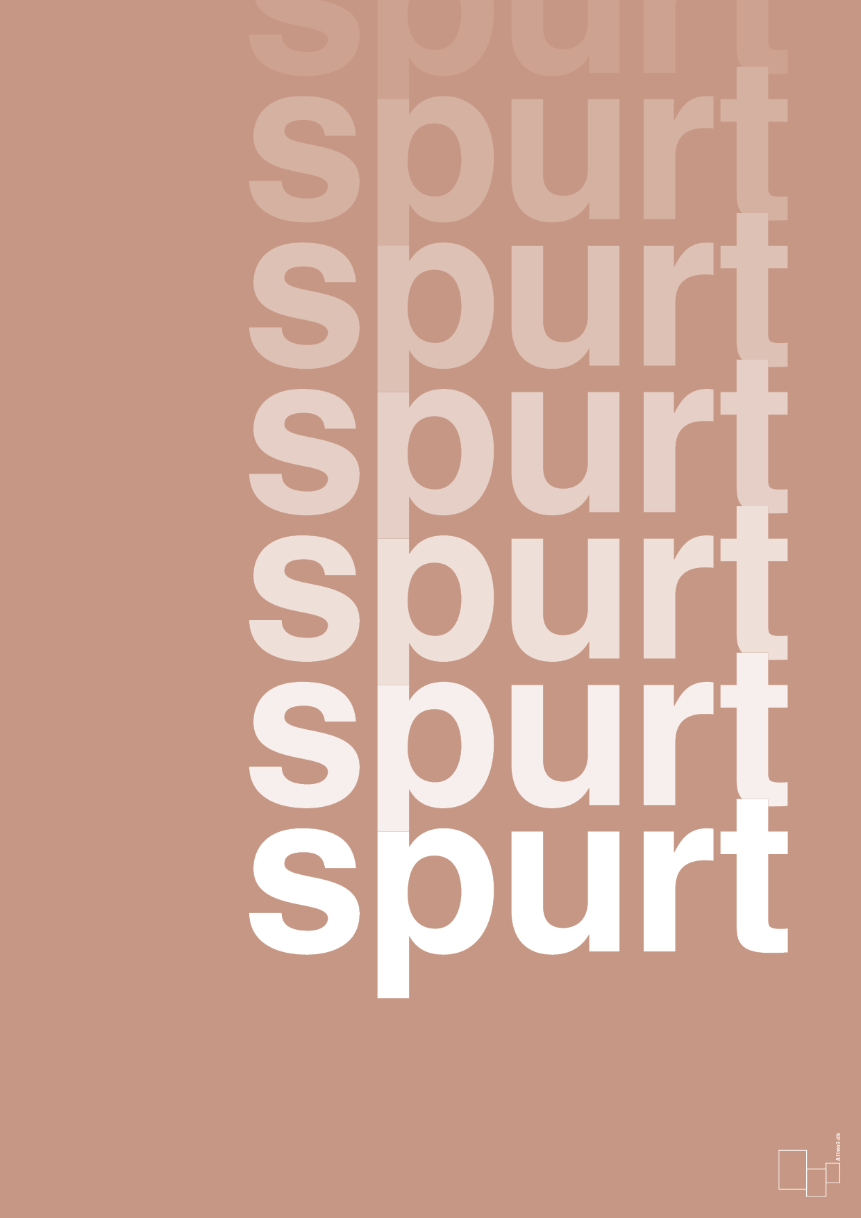plakat: spurt - powder-Retro-A1two3