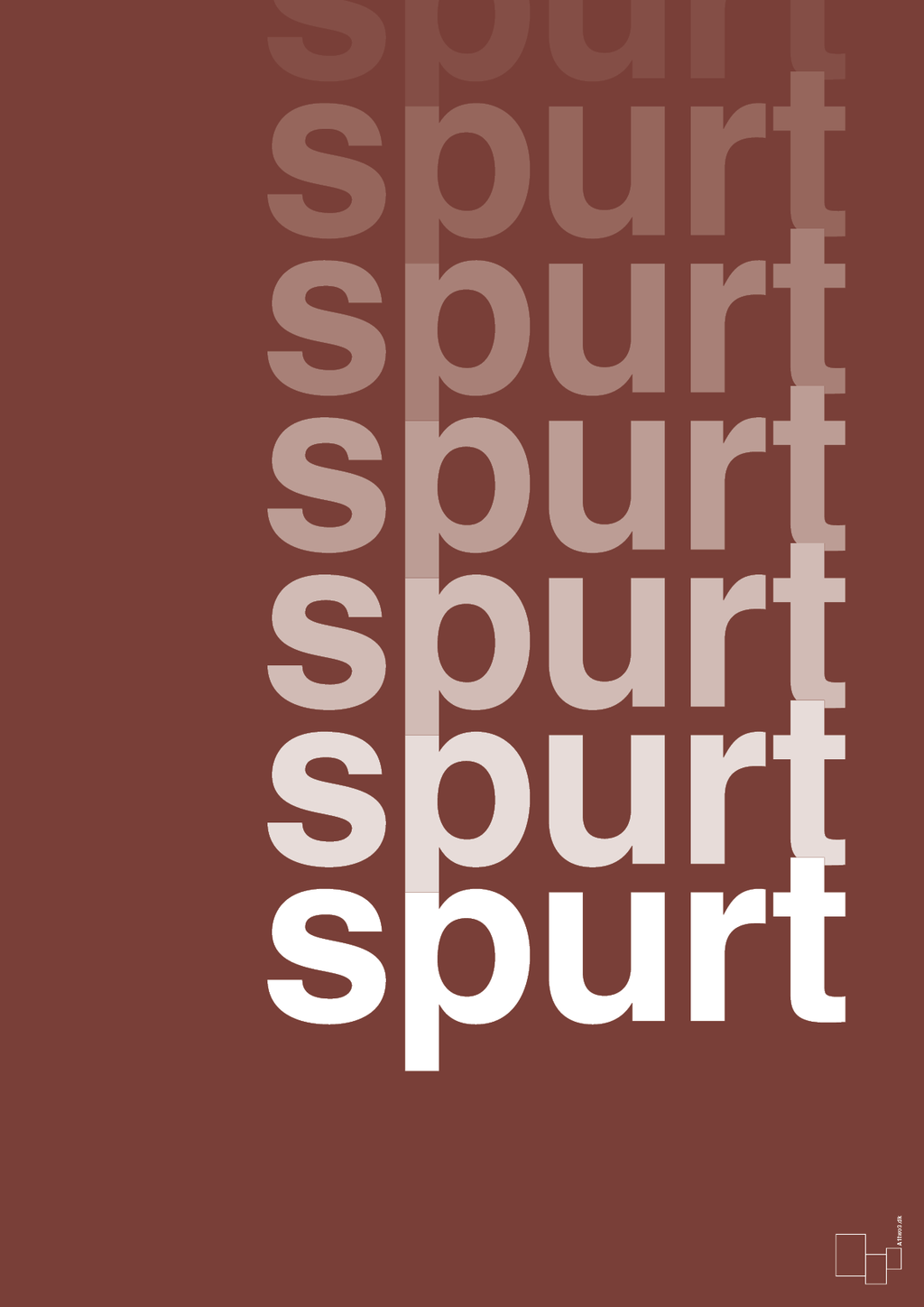 plakat: spurt - red pepper-Retro-A1two3