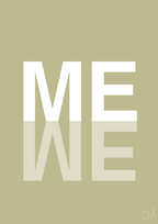 plakat: me we - back to nature-Retro-A1two3