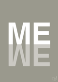 plakat: me we - battleship gray-Retro-A1two3