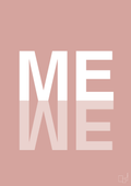plakat: me we - bubble shell-Retro-A1two3