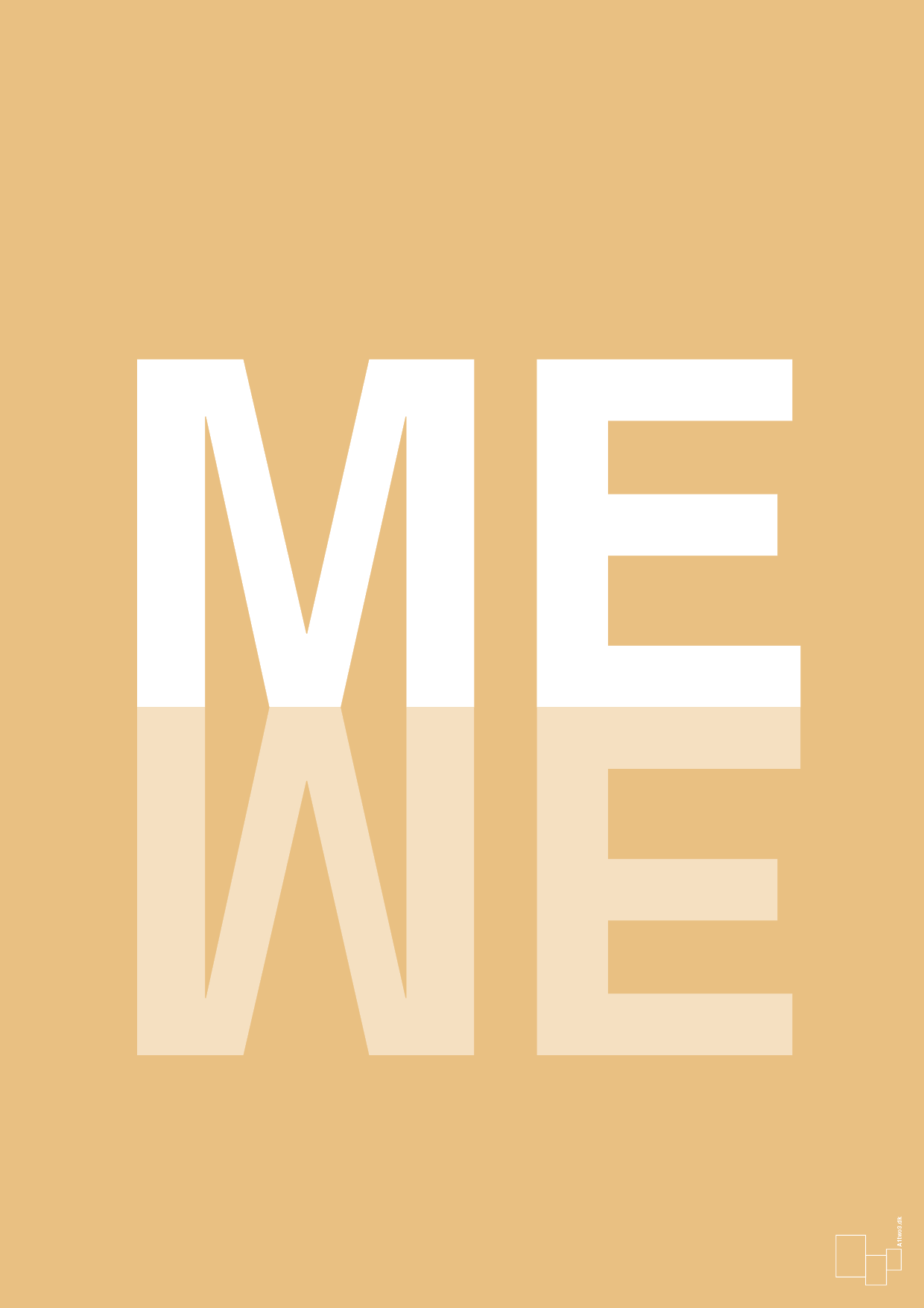 plakat: me we - charismatic-Retro-A1two3