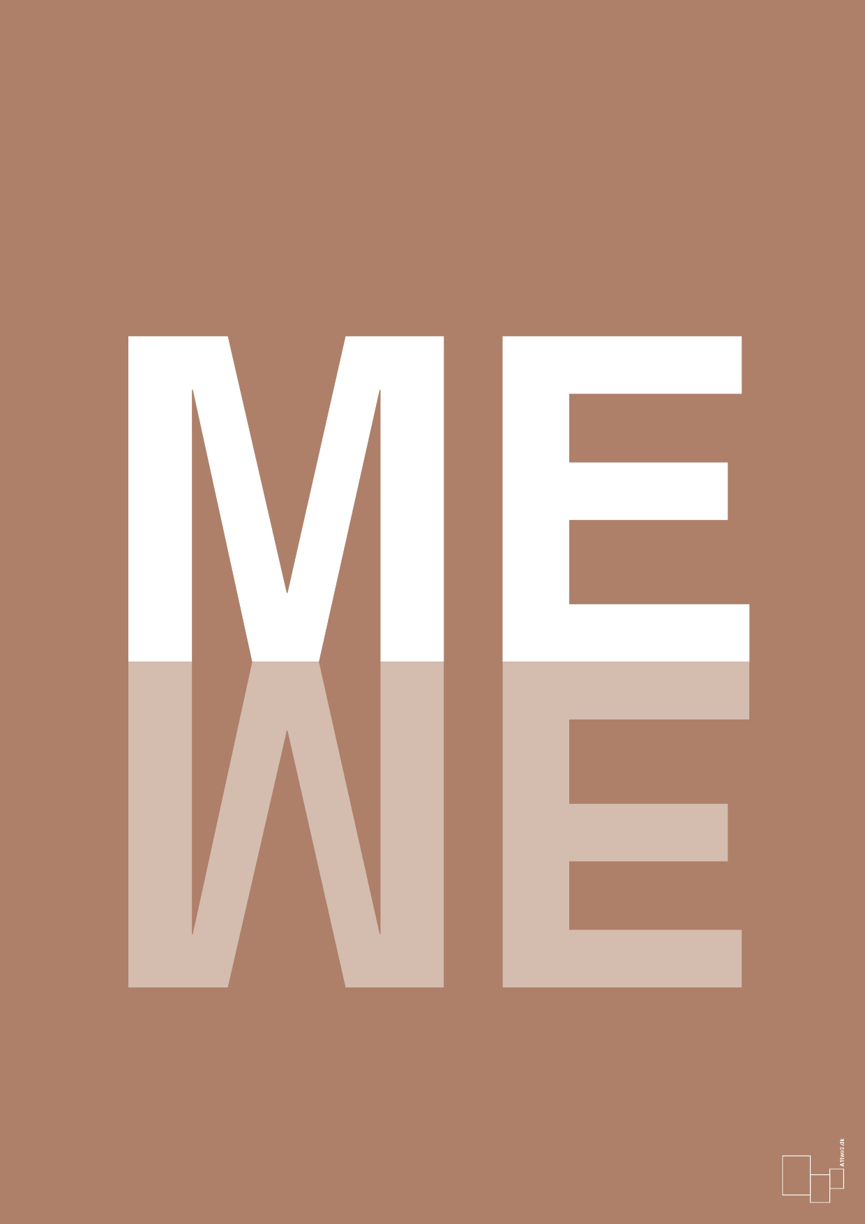 plakat: me we - cider spice-Retro-A1two3