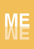 plakat: me we - honeycomb-Retro-A1two3