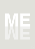 plakat: me we - painters white-Retro-A1two3