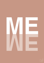 plakat: me we - powder-Retro-A1two3