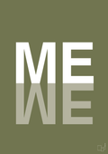 plakat: me we - secret meadow-Retro-A1two3