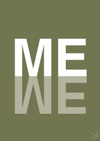 plakat: me we - secret meadow-Retro-A1two3