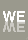 plakat: we me - battleship gray-Retro-A1two3