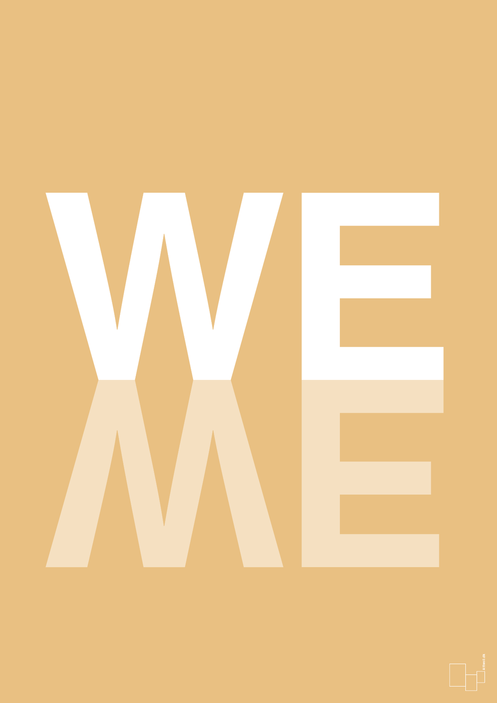 plakat: we me - charismatic-Retro-A1two3