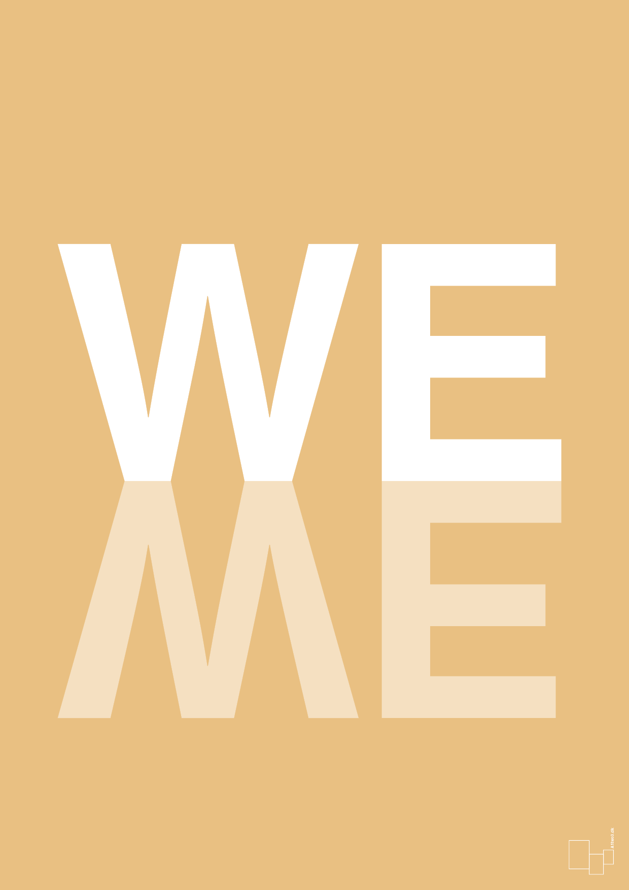 plakat: we me - charismatic-Retro-A1two3