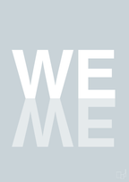 plakat: we me - light drizzle-Retro-A1two3