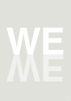 plakat: we me - painters white-Retro-A1two3