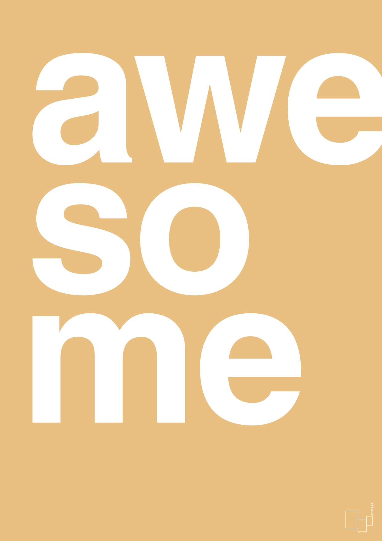 plakat: awesome - charismatic-Retro-A1two3