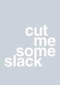 plakat: cut me some slack - light drizzle-Livet-A1two3