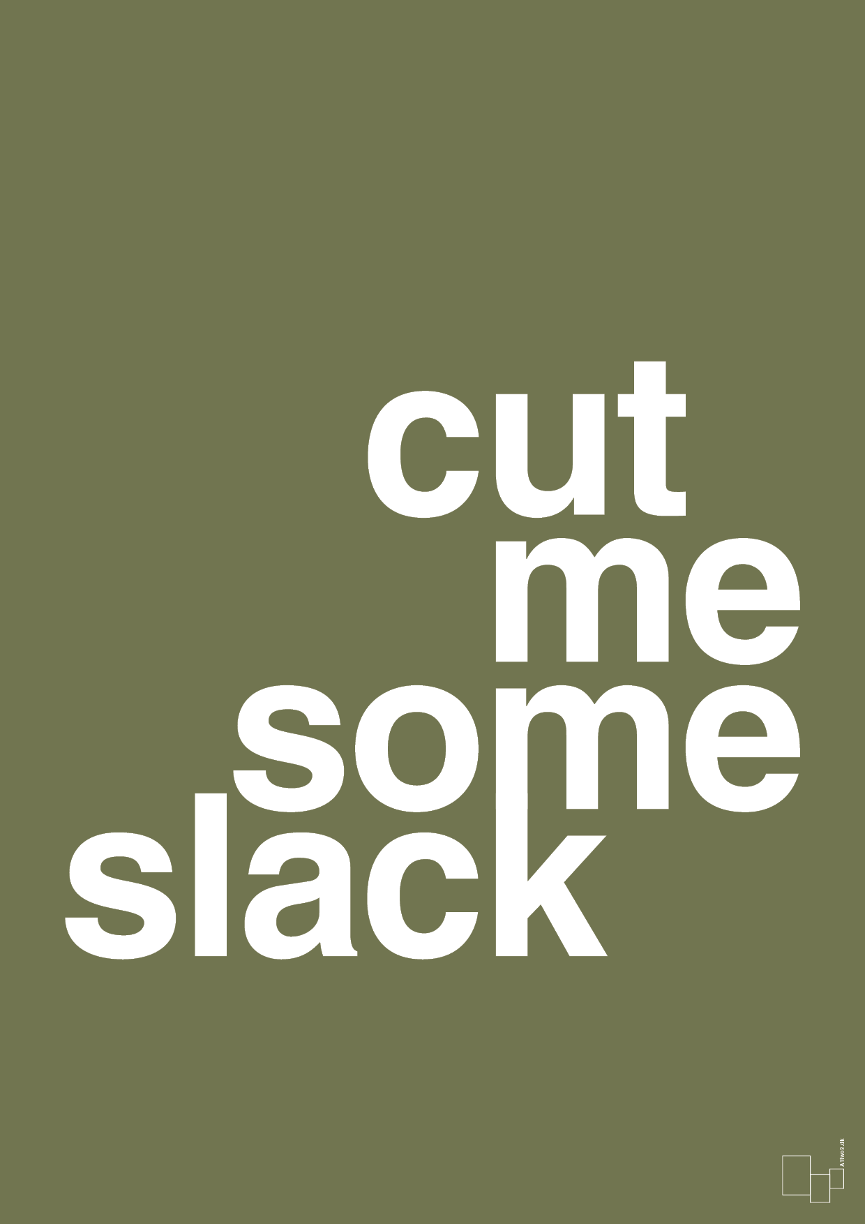 plakat: cut me some slack - secret meadow-Livet-A1two3