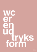 plakat: wc er en udtryksform - bubble shell-Humor-A1two3