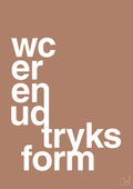 plakat: wc er en udtryksform - cider spice-Humor-A1two3