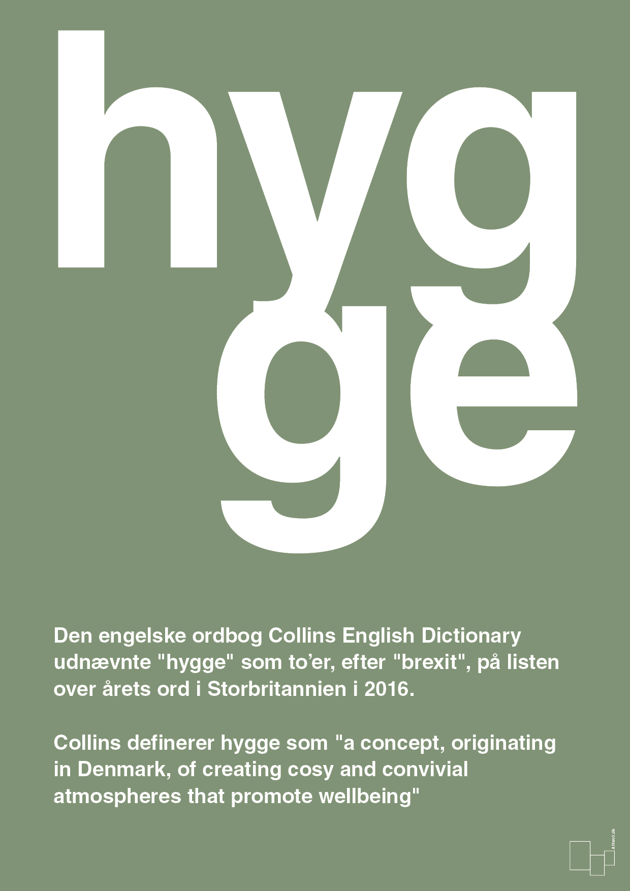 plakat: hygge - jade-Retro-A1two3