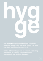 plakat: hygge - light drizzle-Retro-A1two3