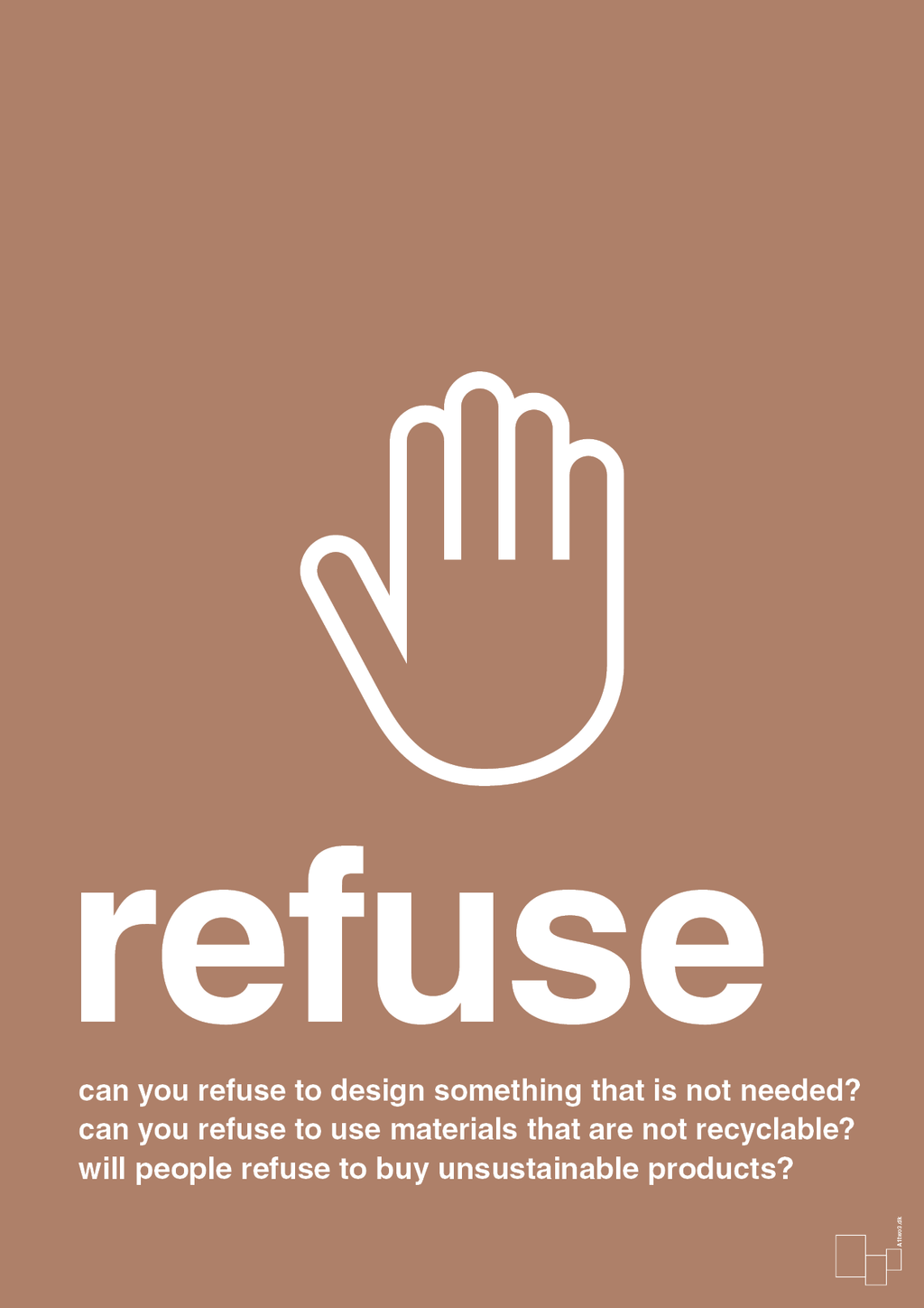 plakat: refuse - cider spice-Miljø-A1two3