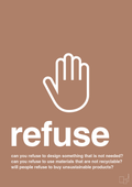 plakat: refuse - cider spice-Miljø-A1two3