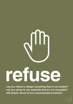 plakat: refuse - secret meadow-Miljø-A1two3