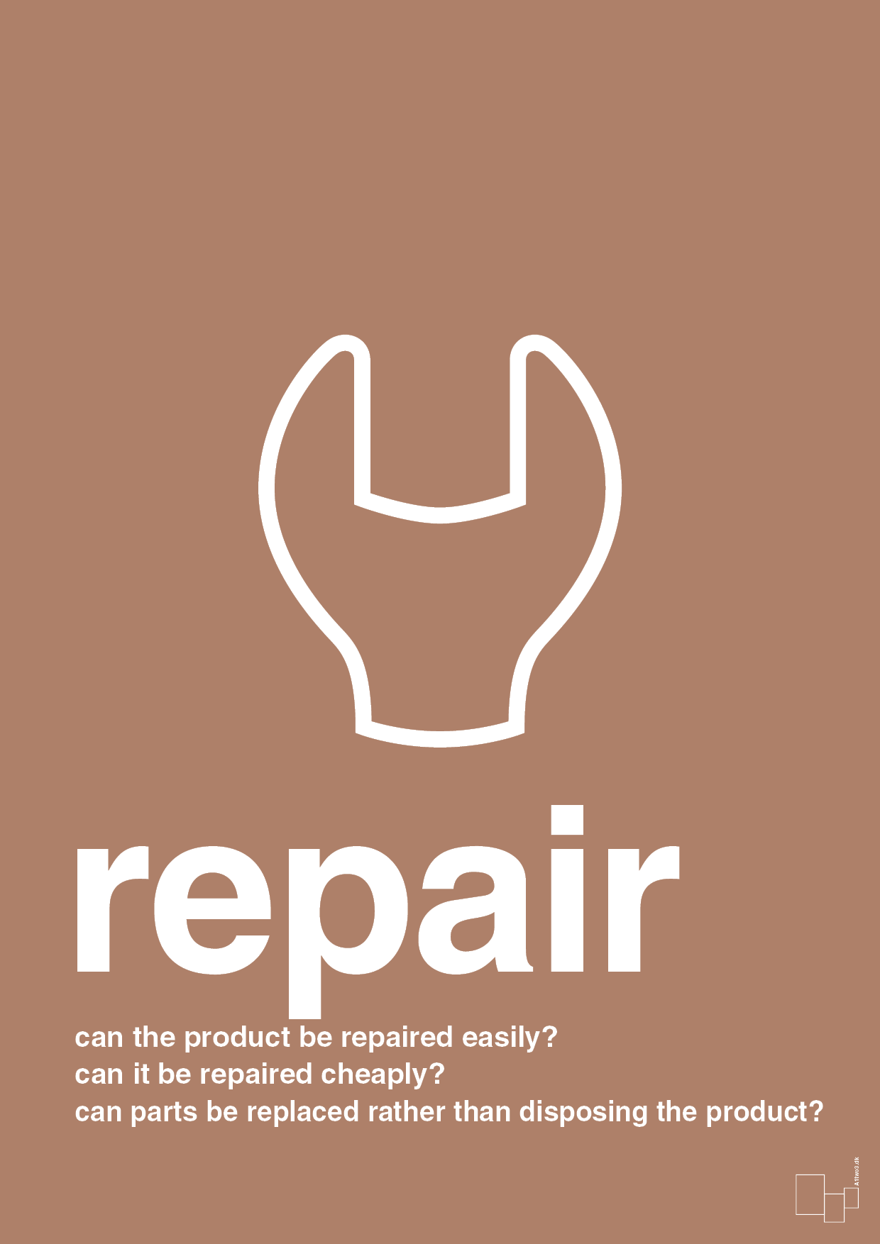 plakat: repair - cider spice-Miljø-A1two3