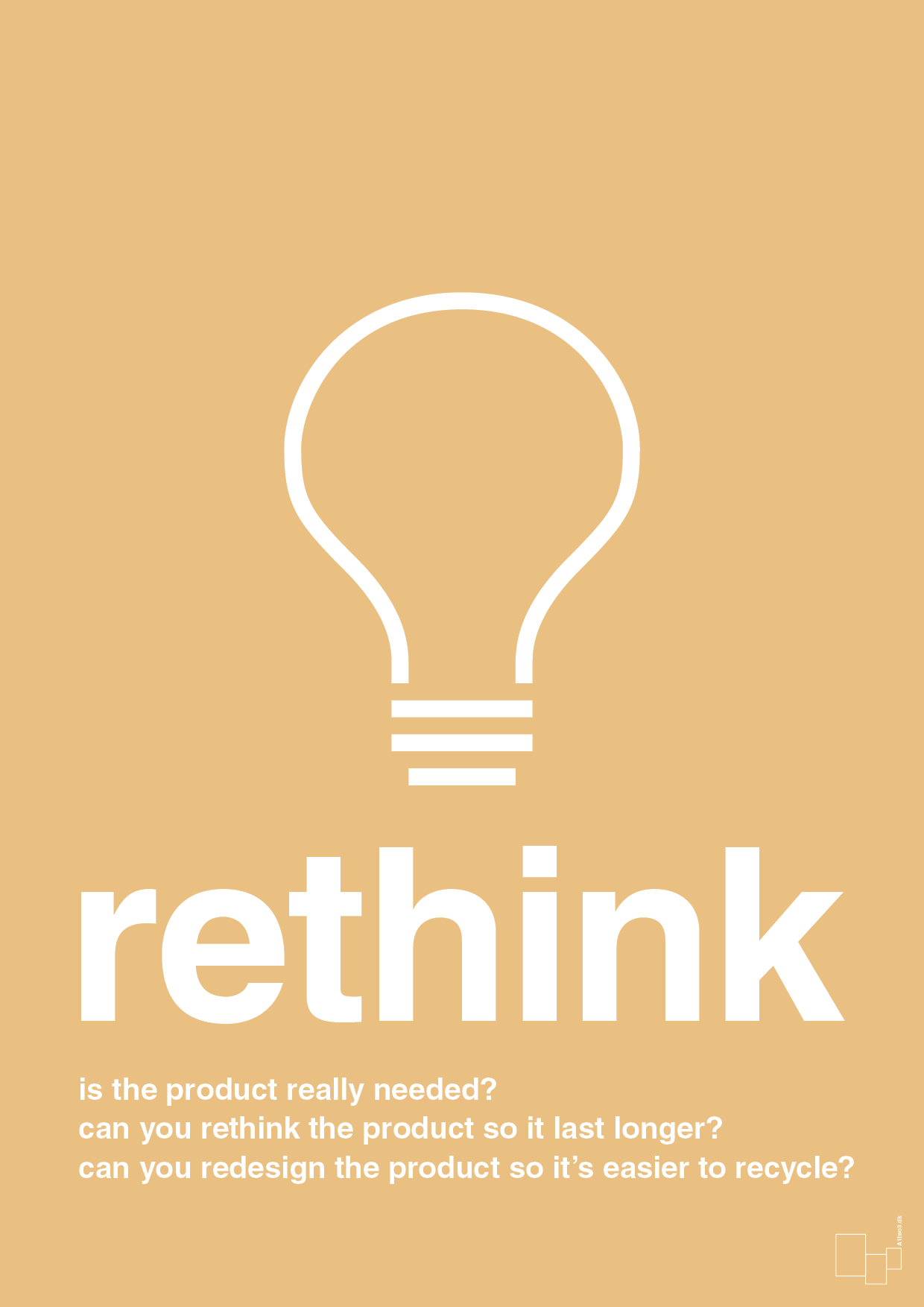 plakat: rethink - charismatic-Miljø-A1two3