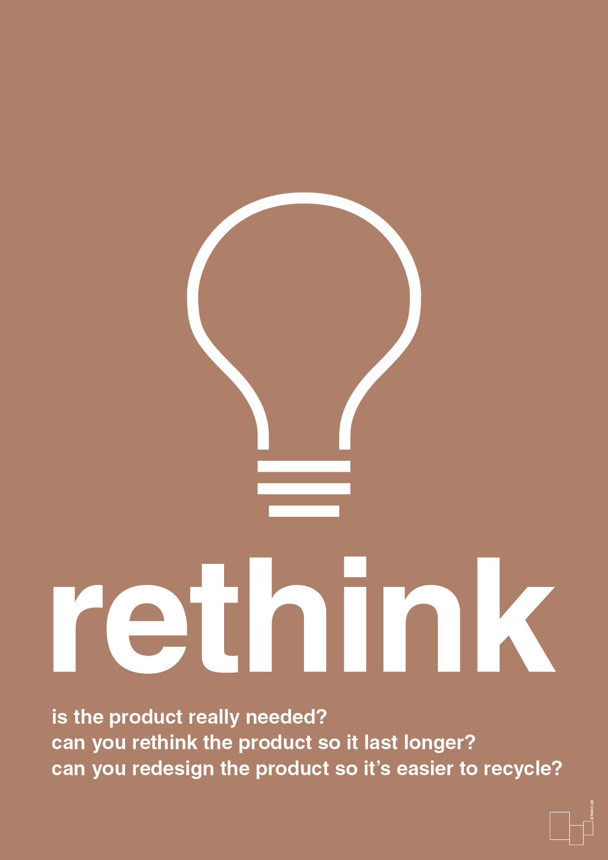 plakat: rethink - cider spice-Miljø-A1two3