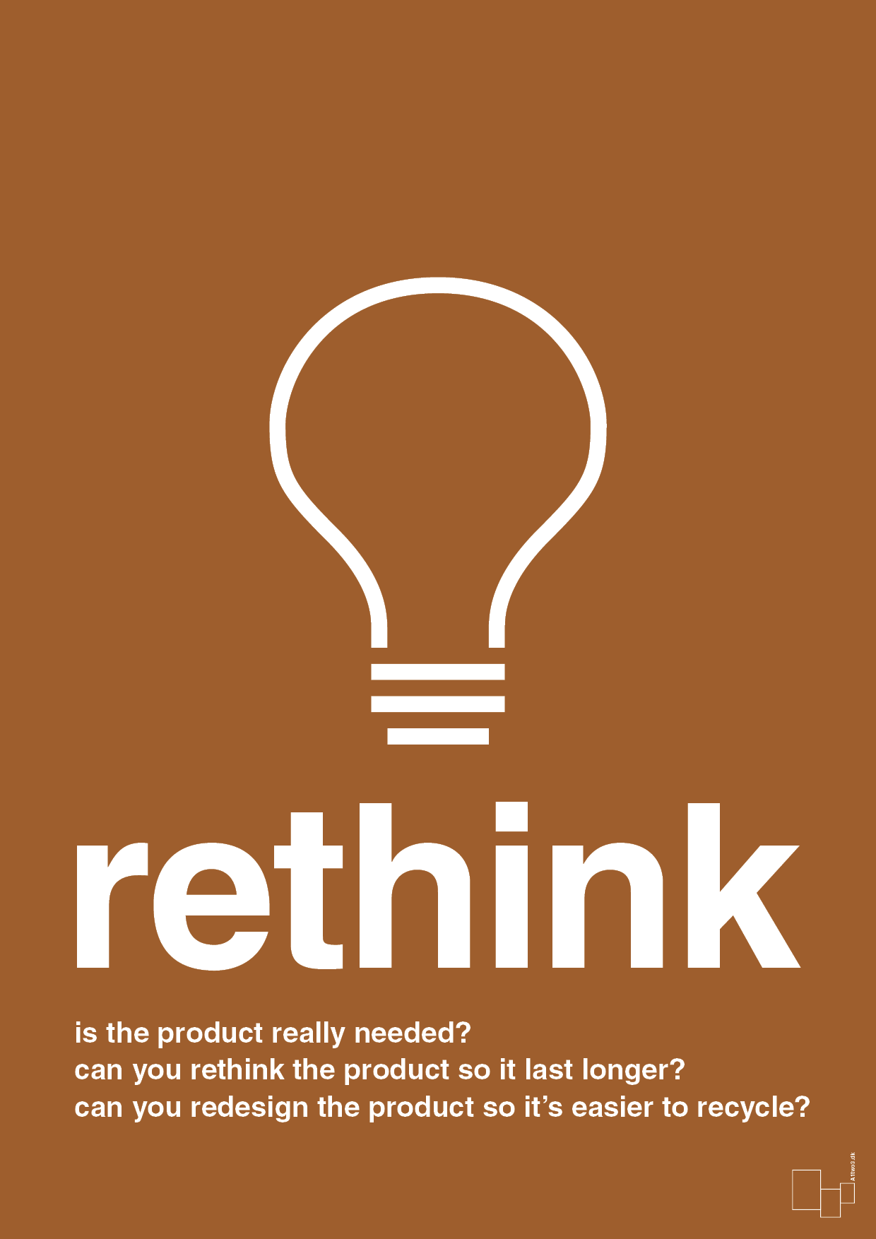 plakat: rethink - cognac-Miljø-A1two3