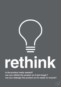 plakat: rethink