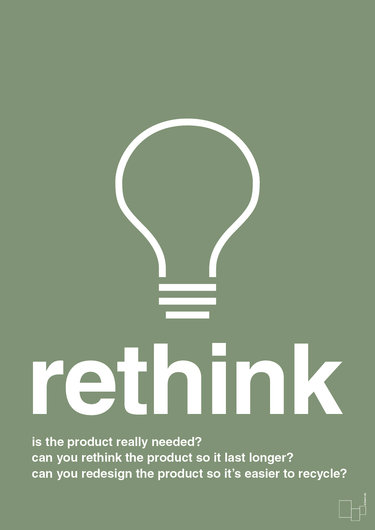 plakat: rethink - jade-Miljø-A1two3