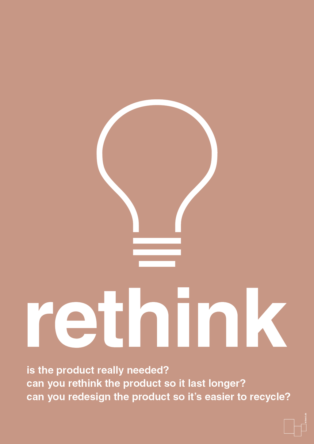 plakat: rethink - powder-Miljø-A1two3
