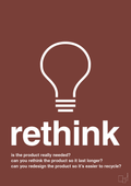 plakat: rethink - red pepper-Miljø-A1two3
