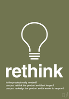 plakat: rethink - secret meadow-Miljø-A1two3