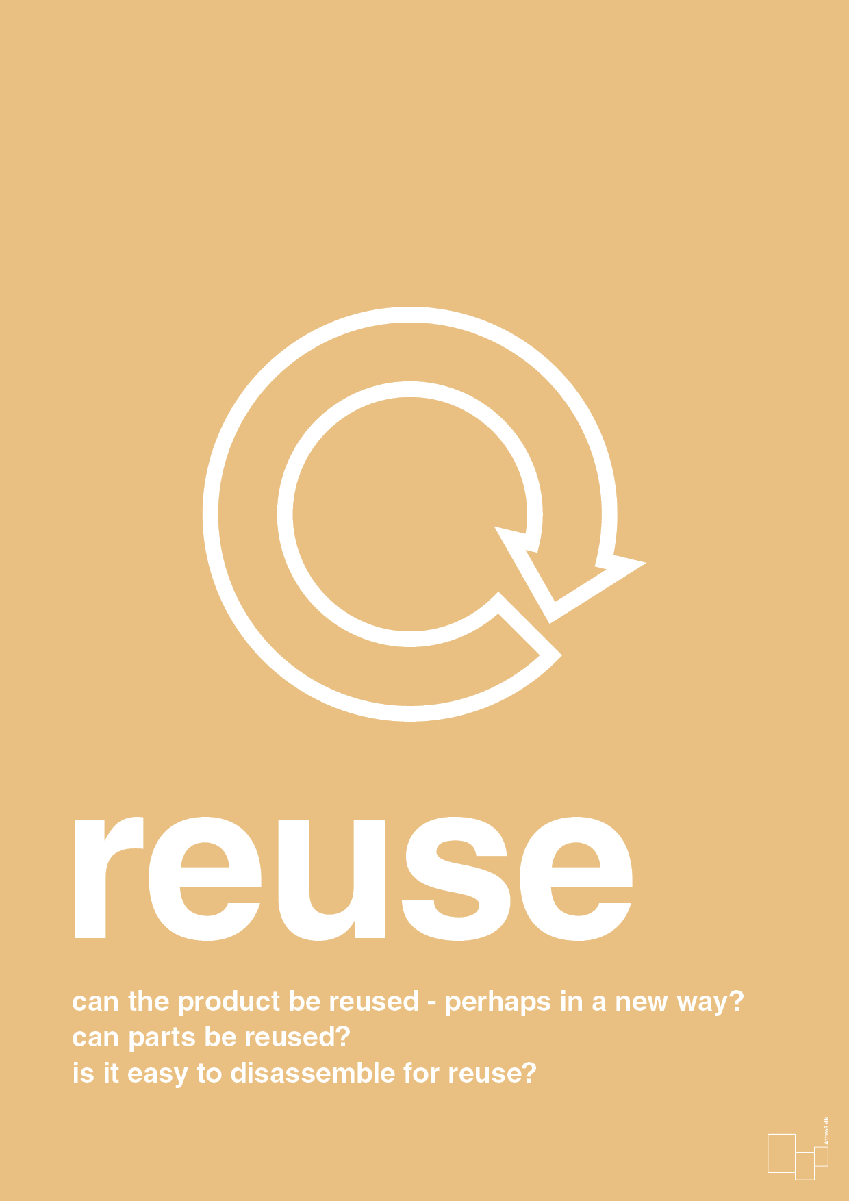 plakat: reuse - charismatic-Miljø-A1two3