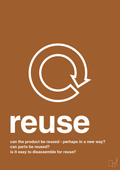 plakat: reuse - cognac-Miljø-A1two3