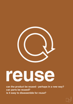 plakat: reuse - cognac-Miljø-A1two3