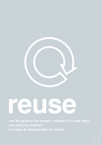 plakat: reuse - light drizzle-Miljø-A1two3