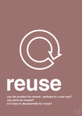 plakat: reuse - plum-Miljø-A1two3