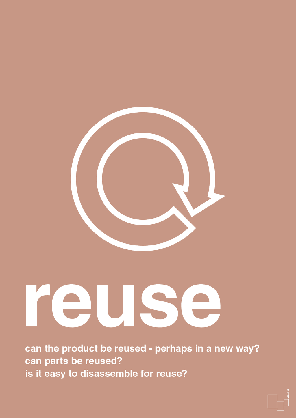 plakat: reuse - powder-Miljø-A1two3