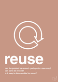 plakat: reuse - powder-Miljø-A1two3