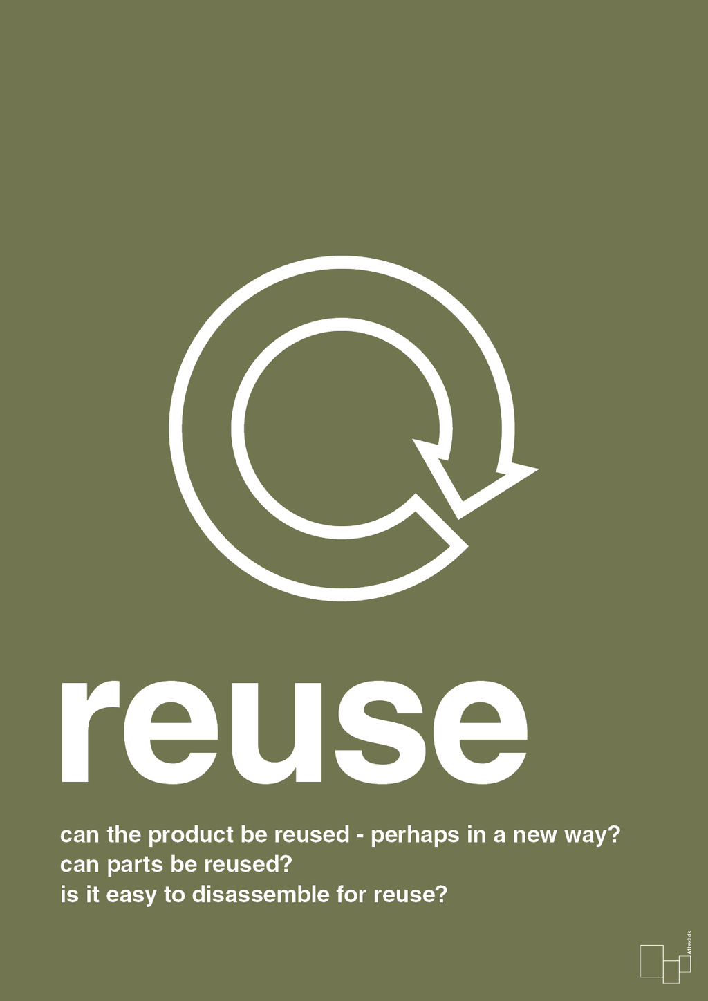 plakat: reuse - secret meadow-Miljø-A1two3