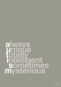 plakat: a-u-t-i-s-m - battleship gray-Autisme-A1two3