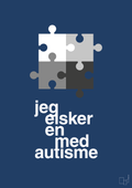 plakat: jeg elsker en med autisme - lapis blue-Autisme-A1two3