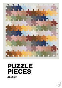 plakat: puzzle pieces